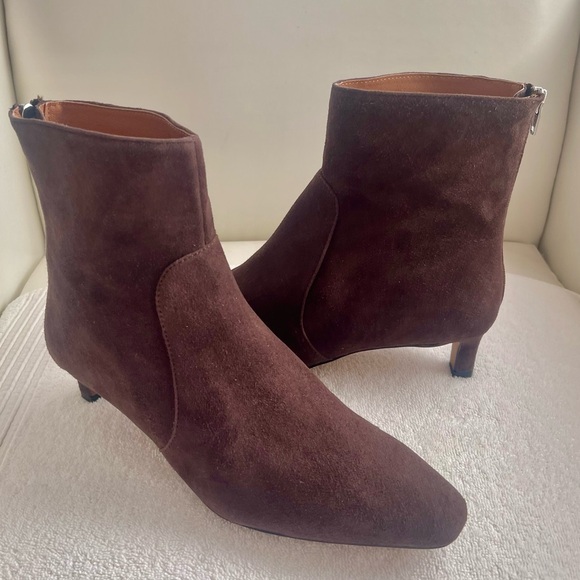 NEW Madewell The Dimes Kitten Heel Boot RARE - Picture 3 of 11